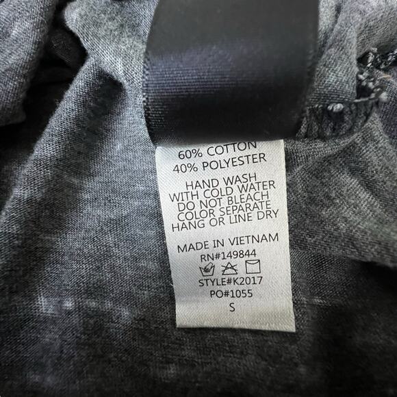 Refined Canvas Cowboys and Country Music Graphic T-shirt S Gray Western Rodeo - Picture 8 of 8